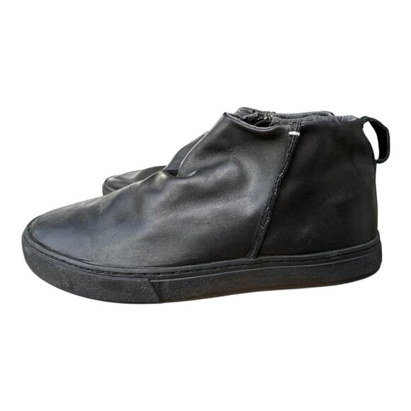 Satorisan Hunami Black Leather Sneaker Bootie Women size 42 US 10 - Picture 1 of 5